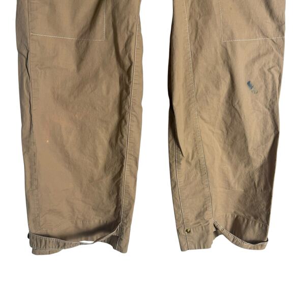 Veronica Beard Sigrid Khaki High Rise Wide Leg Cargo Utility Pants Size 6 - Picture 7 of 12